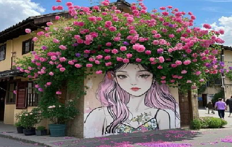 宁陵怎么设计网红打卡墙绘