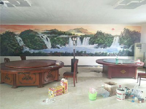 宁陵墙绘-写实风景