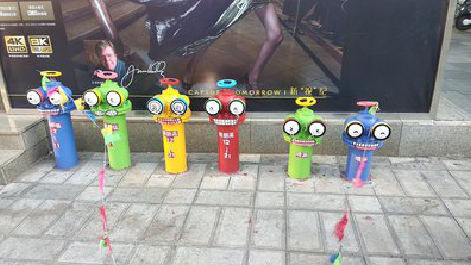 宁陵商业区彩绘