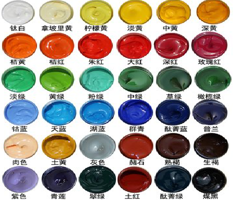 宁陵墙绘颜色的选择有讲究。