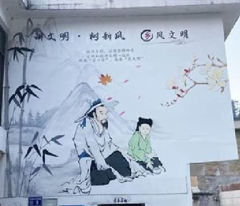 宁陵分享几个墙绘保养知识。