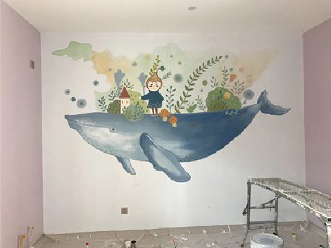 宁陵手绘墙的特点及优势。